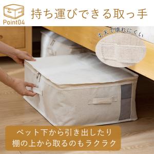 中身が見える布団収納ボックス 2個 3個 4個...の詳細画像5