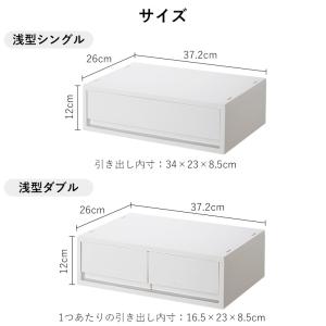 引き出し ワイド ポリプロピレンケース キャビ...の詳細画像1
