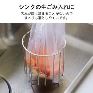 三角コーナー 卓上 生ごみ 生ゴミ入れ ステン...の詳細画像3