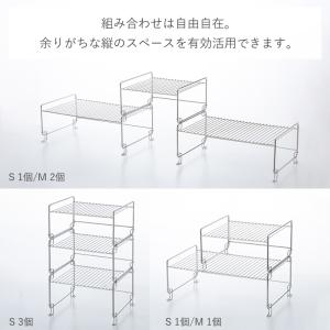キッチンラック ラック ステンレス 積み重ね ...の詳細画像5