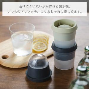 製氷器 製氷皿 丸 2個セット 家庭用 シリコ...の詳細画像3
