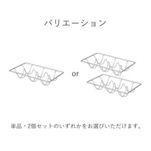 卵ケース 卵6個 卵入れ トレー 単品 2個セ...の詳細画像2