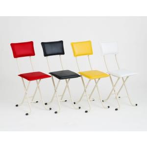 折りたたみ椅子 おしゃれ 軽量 持ち運び デラックスカラーチェア