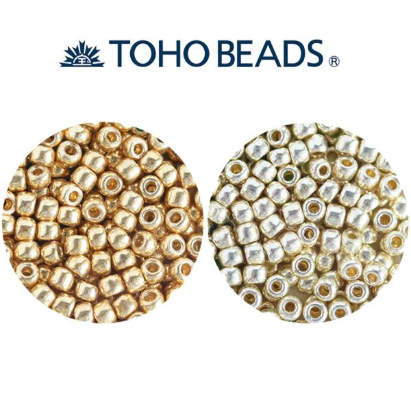TOHO バラパックビーズ 丸大 PF557 PF558 トーホー シードビーズ ガラスビーズ ピア...