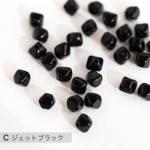 チェコビーズ バイコーンビーズ 4mm 約30...の詳細画像4
