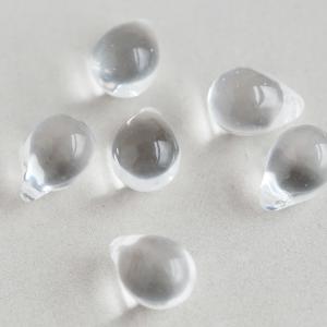 チェコビーズ ドロップ 10×14mm クリス...の詳細画像3