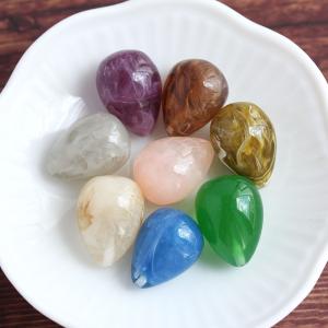 片穴アクリルドロップチャーム 18×13mm ...の詳細画像1
