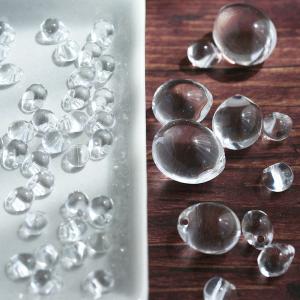クリアドロップアクリルビーズ 約8mm10mm...の詳細画像2