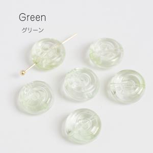くるくるキャンディガラスビーズ 12mm パー...の詳細画像4