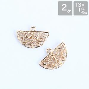 メタルパーツ nostalgicシリーズ No.9 ゴールド 2個入り 手芸 ハンドメイド パーツ メタルパーツ ピアス イヤリング 問屋 アクセサリーパーツ