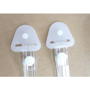 タニザワ ヘルメット用透明あご紐・耳紐(おへそ...の詳細画像1