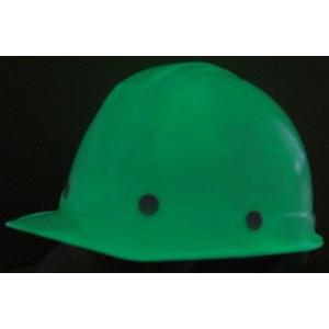 防災用　暗闇で光る　蓄光ヘルメット　タニザワ179EPZ