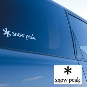 スノーピーク スノーピークロゴステッカーアスタリスクS NV-006 Snow Peak Logo Sticker Asterisk S｜kompas