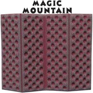 マジックマウンテン JW101( バーガンディー)ナノテクシットマット 4つ折り式 メッシュマット ...