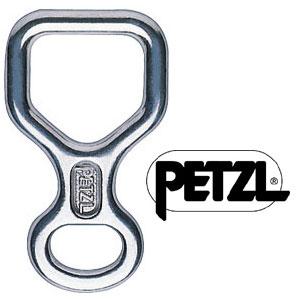 ペツル ヒュイット D02 エイト環下降器 直径8〜13mmのシングル/ダブルロープに使用 ロックク...