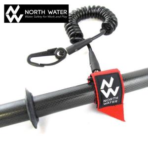 ノースウォーター リーシュ NWAT004 コイルドパドルリーシュ Coiled Paddle Leash カヌー カヤック カヤックアングラー フィッシングカヤック