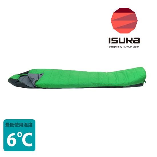 イスカ アルファライト 300X ISK1056 寝袋 フレッシュグリーン