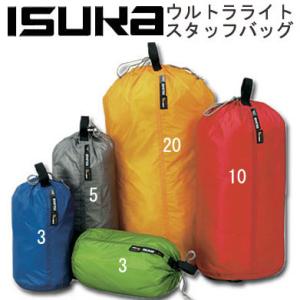 イスカ ウルトラライトスタッフバッグ3 ISK3621 Ultra Light Stuff Bag 3｜kompas