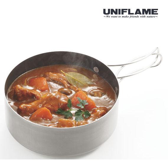 ユニフレーム フライパン UF667606 山フライパン 17cm 深型 クッカー フライパン 鍋
