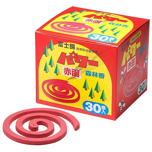 富士錦 森林香 FUJI01107 パワー森林香（赤色） 虫よけ線香 強力防虫線香 株式会社モチヅキ...