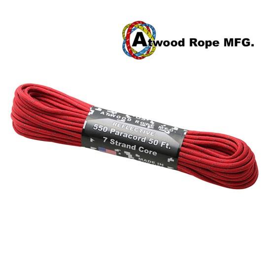 アトウッドロープ ロープ ATWDRpcode パラコードリフレクティブ（4mm/15m） 紐 多目...