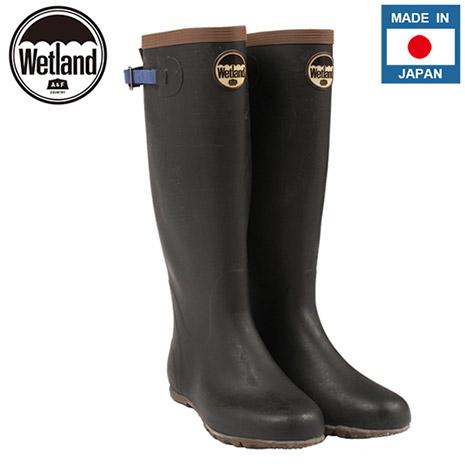 ウェットランド 長靴 Wetland08940001 メンズ折りたたみ長靴 メンズ/男性用 ラバーブ...