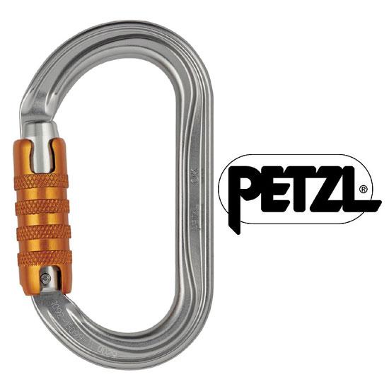 ペツル オーケートライアクトロック M33ATL カラビナ オーバル型カラビナ ロッキングカラビナ ...