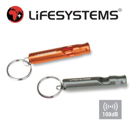 ライフシステム マウンテンホイッスル LIFL2240 笛 オレンジ グレー