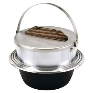 【未使用】UNIFLAME ユニフレーム キャンプ羽釜 5合炊き バーベキュー naturum-od_3028278