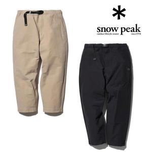 スノーピーク ライトマウンテンクロスパンツ PA-22SU103 メンズ/男性用 パンツ Light Mountain Cloth Pants 2022年春夏新作｜kompas