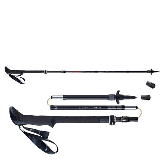 レキ マカルー FX カーボン AS LEKI1300446  トレッキングポール 折りたたみポール...