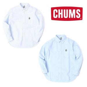 チャムス チャムスオックスロングスリーブシャツ CH02-1181 メンズ/男性用 シャツ CHUMS OX L/S Shirt 2023年春夏新作の商品画像