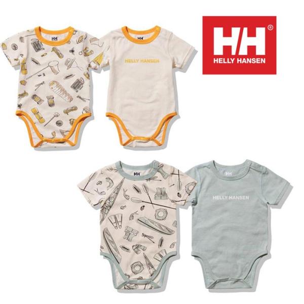 ヘリーハンセン マイファーストHHアウトドアプリントロンパースセット HB32305 ベビー/子供用...