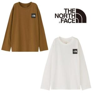 ザノースフェイス ロングスリーブスモールスクエアロゴティー NTJ32357 キッズ/子供用 Tシャツ L/S Small Square Logo Tee 2023年秋冬新作｜kompas