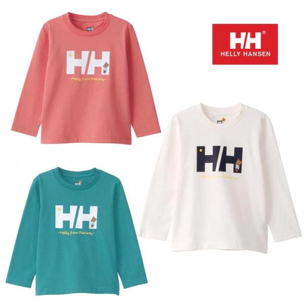 ヘリーハンセン ロングスリーブ HHヘリーベアティー HJ32392 キッズ／子供用 Tシャツ K ...