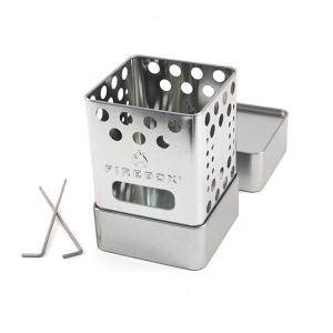 ファイヤーボックス-FIRE BOX ナノステンレスボックスセット : 登山