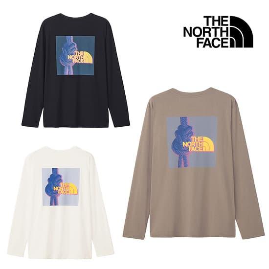 ザノースフェイス ロングスリーブ イーエス エイトノットティー NT32582 メンズ/男性用 長袖...