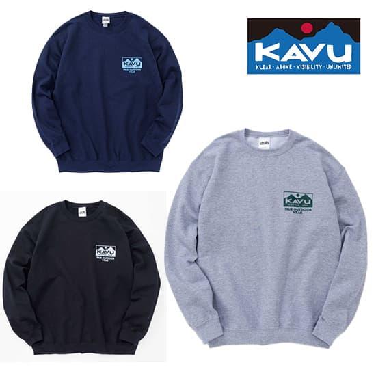 カブー トゥルーロゴ スウェット KAVU19822333 メンズ/男性用 スウェットトップス TR...