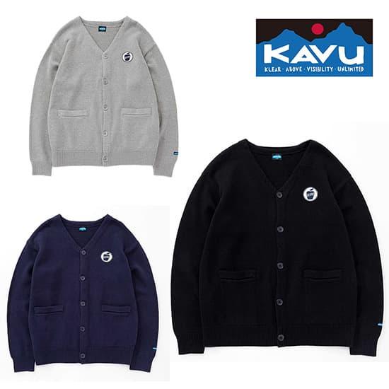 カブー アップルパッチカーディガン KAVU19822315 メンズ/男性用 カーディガン Appl...