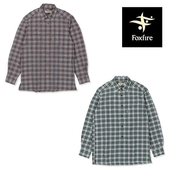 フォックスファイヤー Cシールドバンピーシャツ FXF5212638 メンズ/男性用 長袖シャツ C...