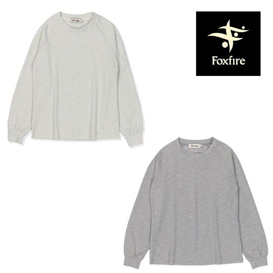 フォックスファイヤー スラブリブラグランクルー FXF8215694 レディース/女性用 長袖Tシャ...