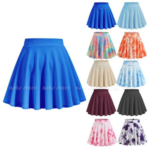 ミニスカート 10色 スカート プリーツ ショート丈 欧米風 舞台衣装 レディース ステージ衣装 ダ...
