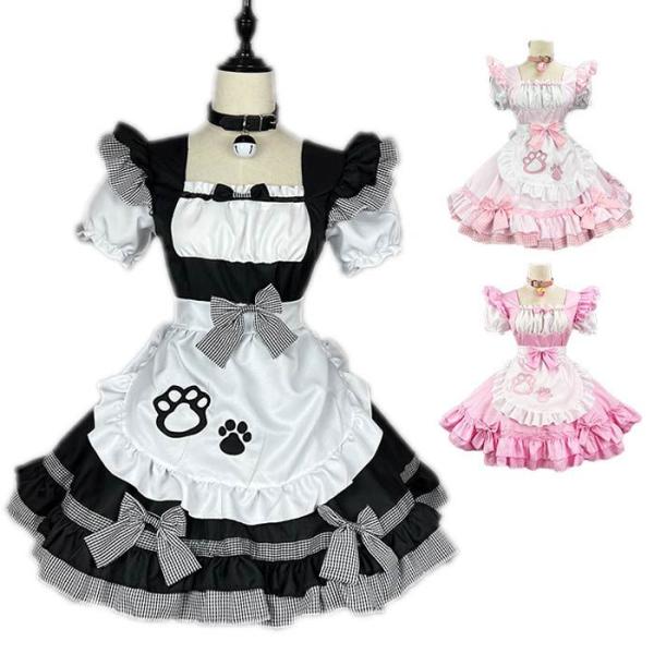 メイド服 ハロウィン コスプレ 仮装 衣装 大きいサイズ ハロウィンコスプレ コスプレ衣装 レディー...