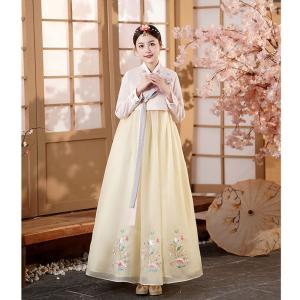 韓国民族衣装 チマチョゴリ 韓服 全8色 花 ...の詳細画像2