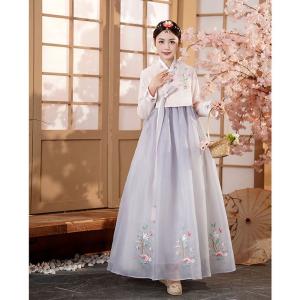 韓国民族衣装 チマチョゴリ 韓服 全8色 花 ...の詳細画像4