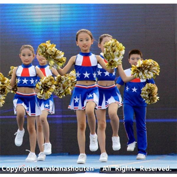 【靴下贈り！】高品質 大量注文OK チアリーダー衣装 応援団服衣装 チアガール キッズダンス衣装 セ...