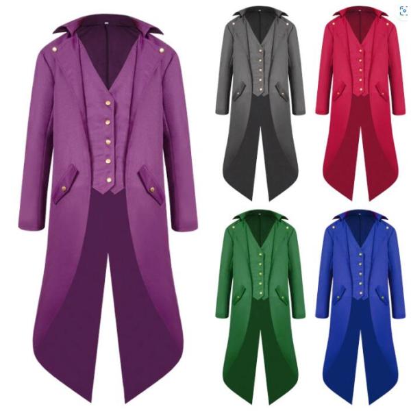 メンズ燕尾服 子供タキシード ダンス衣裳 欧米風 8色　子供サイズあり　ハロウィンコスプレ衣装 中世...