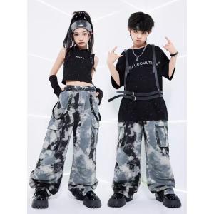 キッズダンス衣装 セットアップ ヒップホップ フ...の商品画像