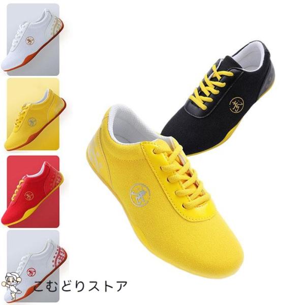 太極拳シューズ 男女兼用 太極拳靴 シューズ 武術 靴 大人用 子供用 カンフーシューズ 演武用 武...