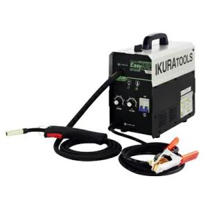 育良精機 インバーター制御直流ノンガス半自動溶接機 単相100V専用 イージーアーク ISK-SA090【法人様限定】【代引不可】
